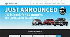 Desktop Screenshot of huntfordky.com
